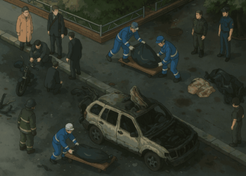 Russian generals at ceremony – context for Russian General Car Bombing coverage