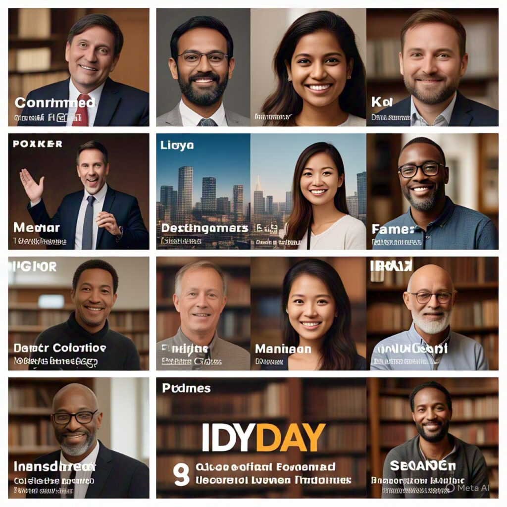 Collage of confirmed and past speakers from India Internet Day events, including tech leaders and entrepreneurs shaping India’s digital economy.