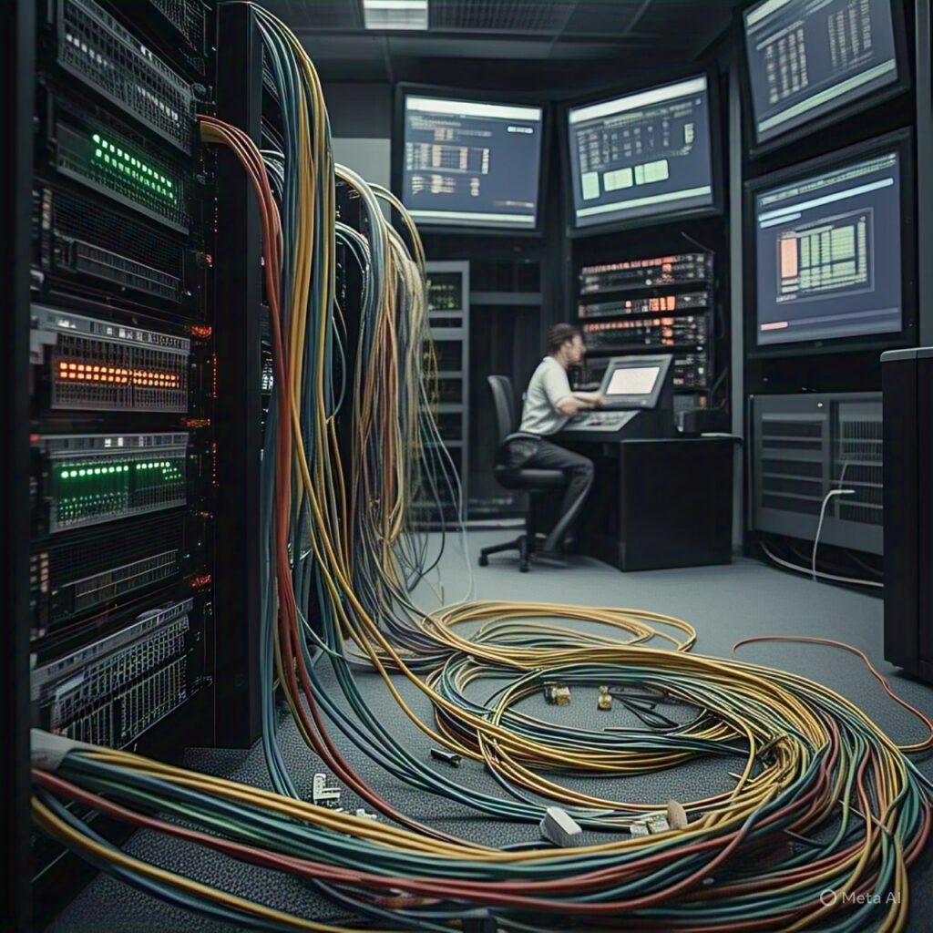 Fiber-optic cables transmitting quantum communication signals