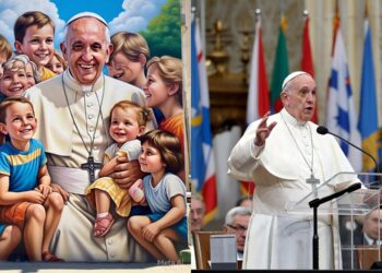 A solemn image of Pope Francis shortly before his passing – Pope Francis Death 2025