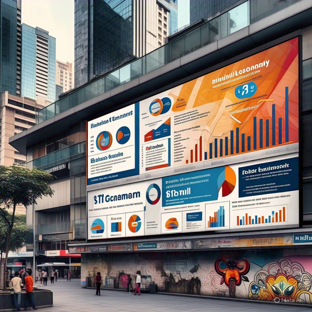 Infographic showing India’s digital economy roadmap to a $1 trillion goal by 2030, highlighting key sectors and milestones like AI, SaaS, and 500M+ internet users.
