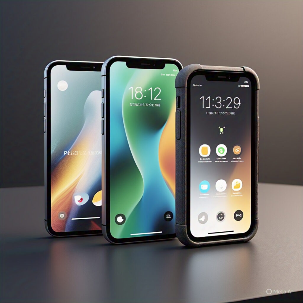 Side-by-side comparison mockup of iPhone 17 modelsAlt Text: Side-by-side comparison of iPhone 17 models highlighting display differences and cancelled upgrade impact