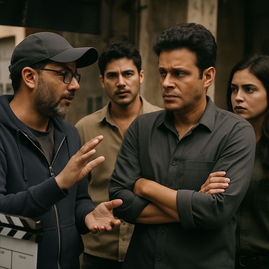 Behind the scenes of Manoj Bajpayee's crime thriller 2025 shoot