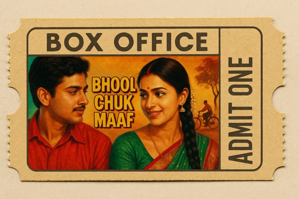 Bhool Chuk Maaf box office earnings infographic 