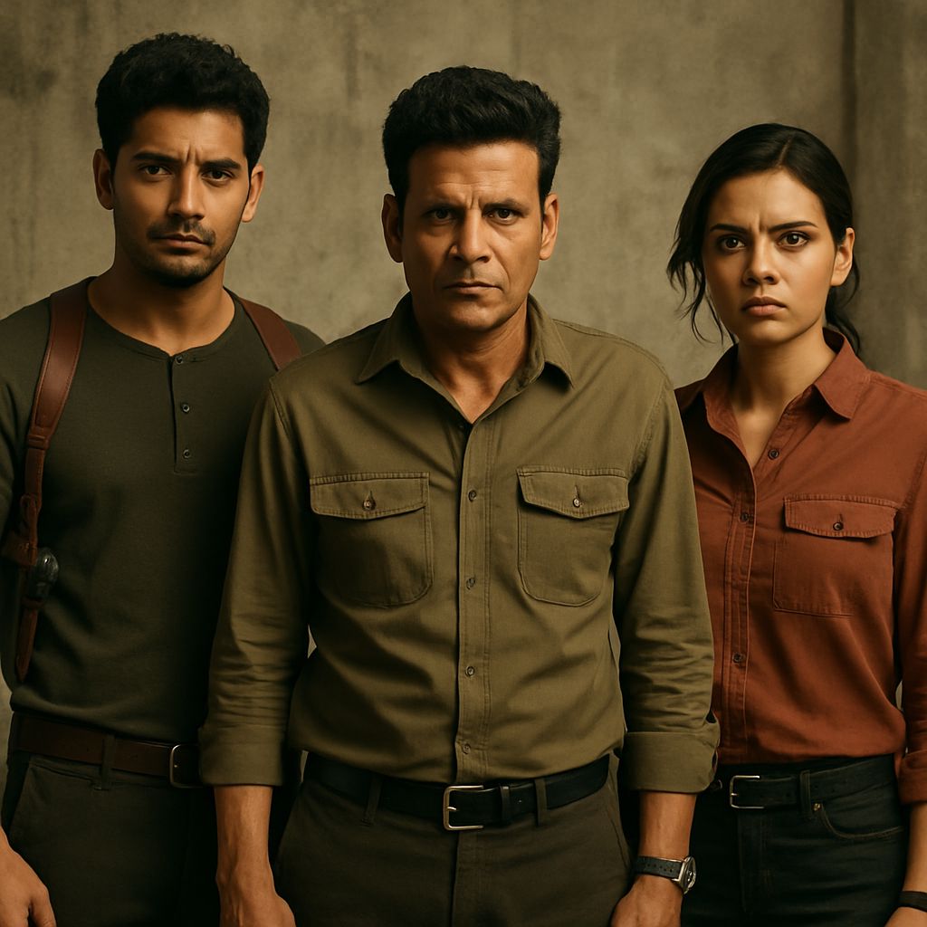Cast of Manoj Bajpayee's crime thriller 2025 Netflix series