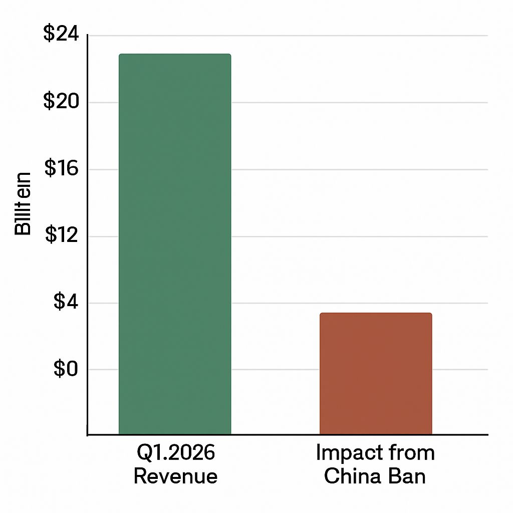 Nvidia US Chip Ban Financial Losses