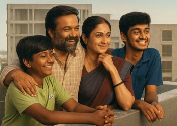 Poster of Tourist Family OTT Release 2025 streaming now on JioCinema – a heartwarming Tamil family drama