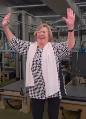 Helen Pilates 85 – Helen dancing to Monica, O My Darling