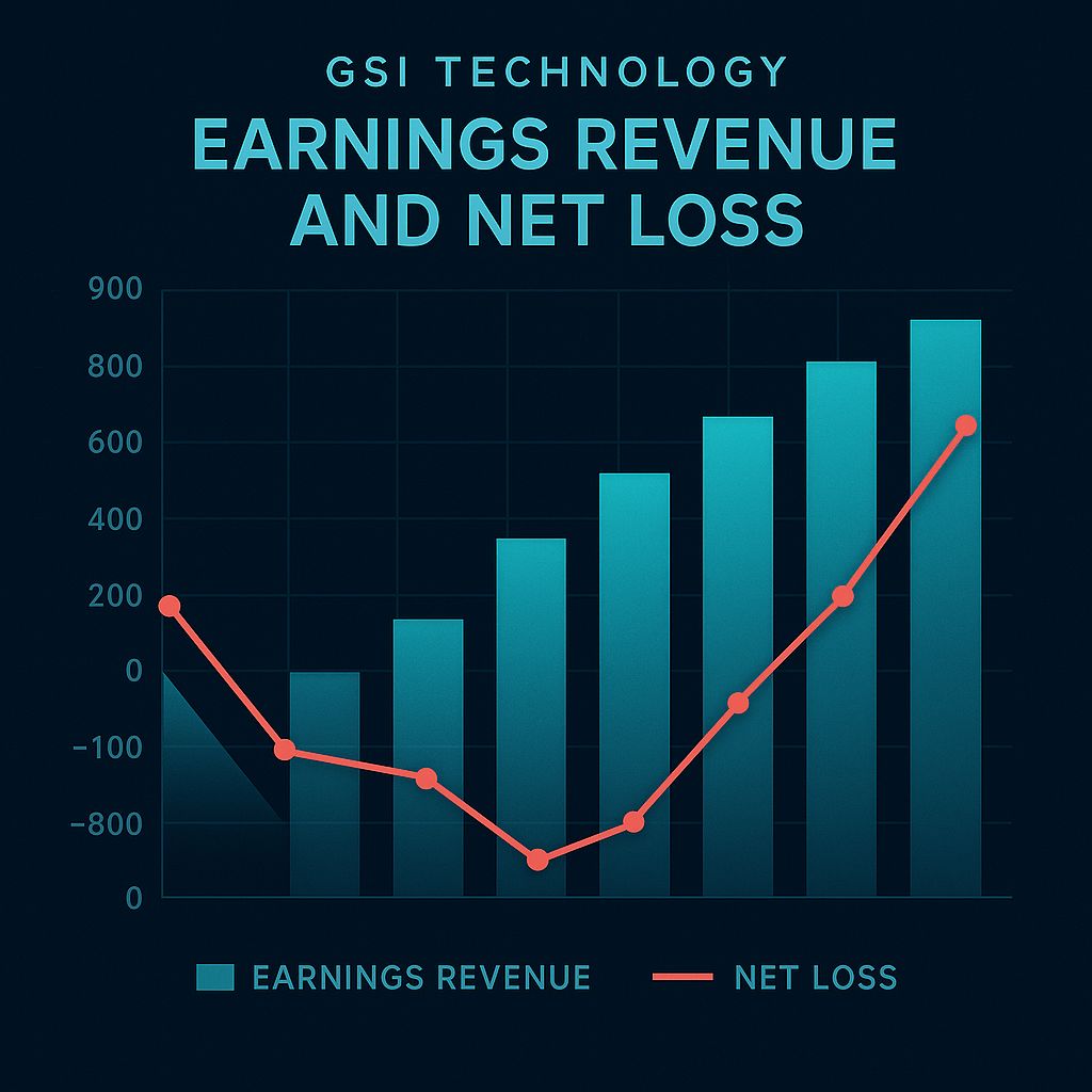 GSI Technology Earnings Revenue and Net Loss