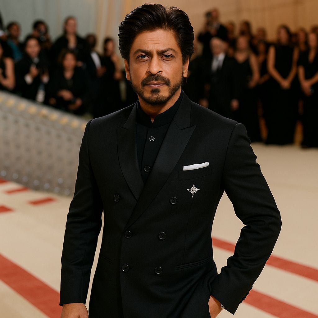 Shah Rukh Khan's met gala 2025 red carpet look