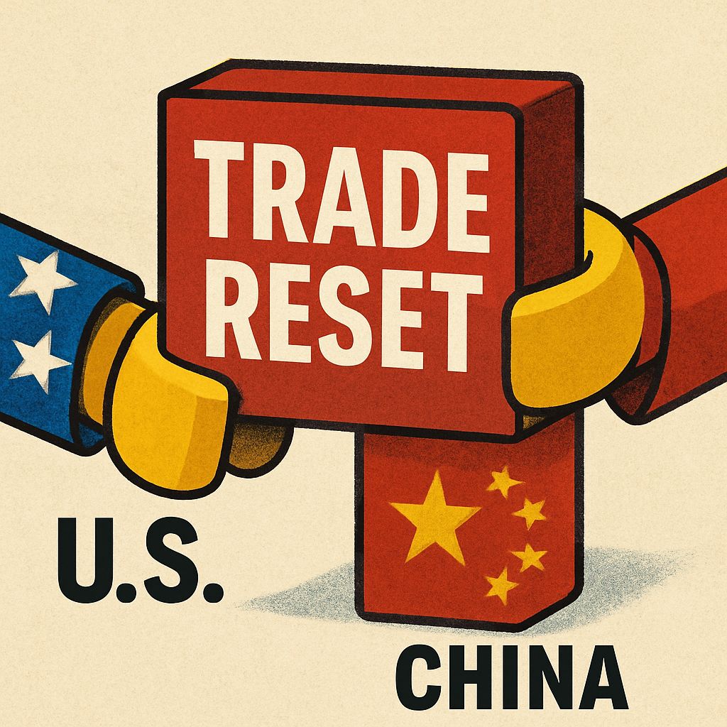 All include “U.S.-China trade reset