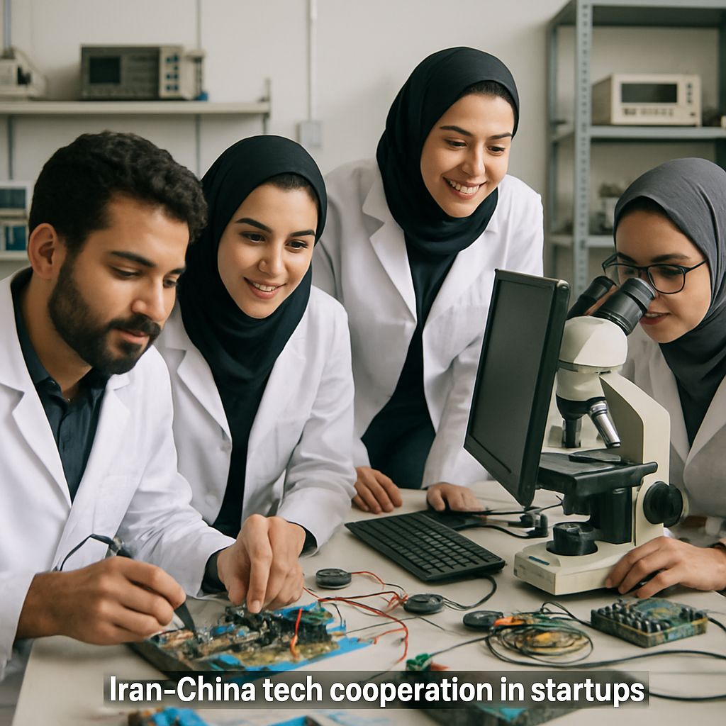 Iran-China tech cooperation in startups