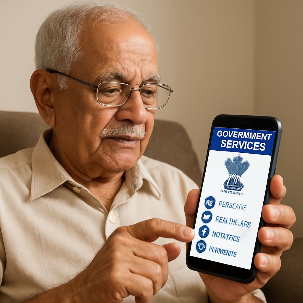 Citizen accessing digital governance for Technologically Empowered India