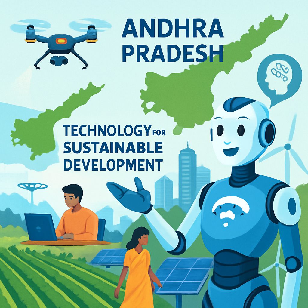 Andhra Pradesh technology growth with drones and AI for sustainable development