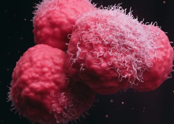 Illustration of the SOX9 gene’s role in colorectal cancer progression, highlighting its impact on tumor growth, epithelial-mesenchymal transition (EMT), and treatment resistance.