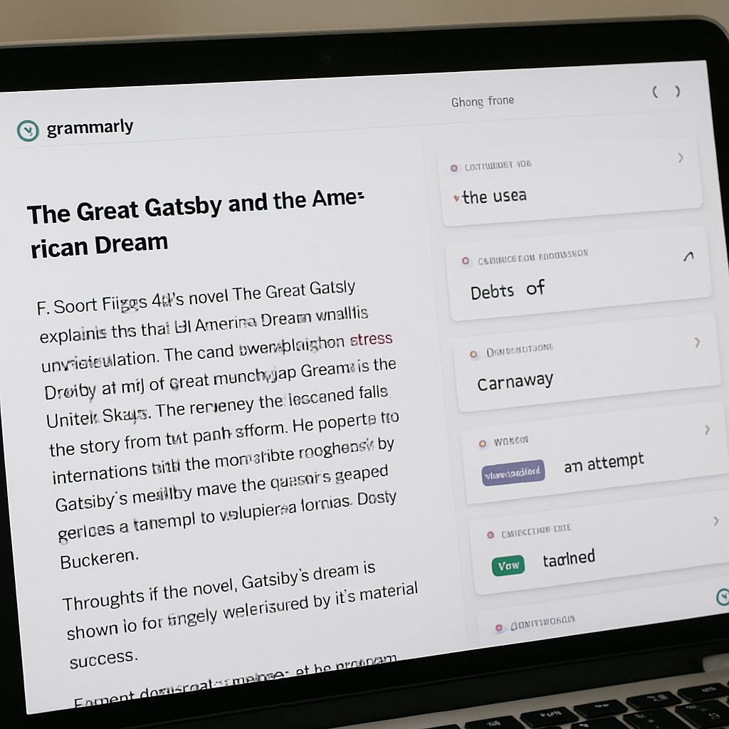 Free AI tools for students – Grammarly for writing improvement