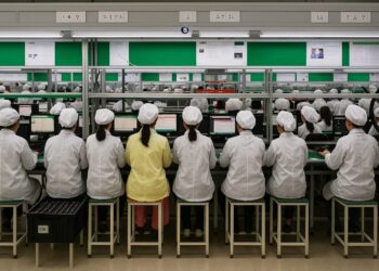 Aerial view of Foxconn iPhone Manufacturing Karnataka facility in Devanahalli under construction