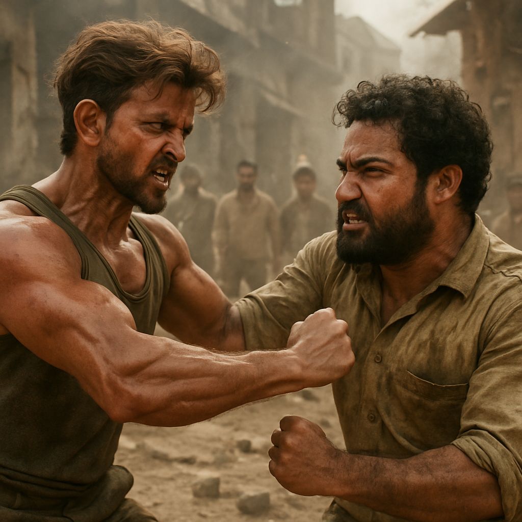 War 2 Teaser Hrithik vs Jr NTR action scene