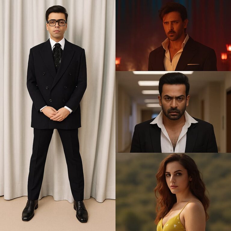 War 2 teaser Hrithik Roshan Jr NTR Kiara Advani featured poster showcasing all three stars in an intense, action-packed cinematic frame