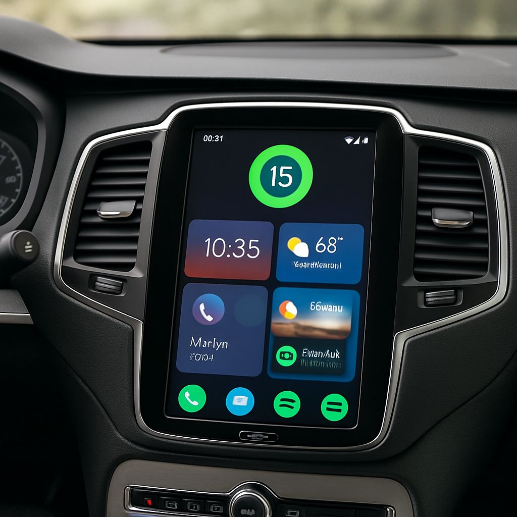 Volvo XC90 Android Automotive Software