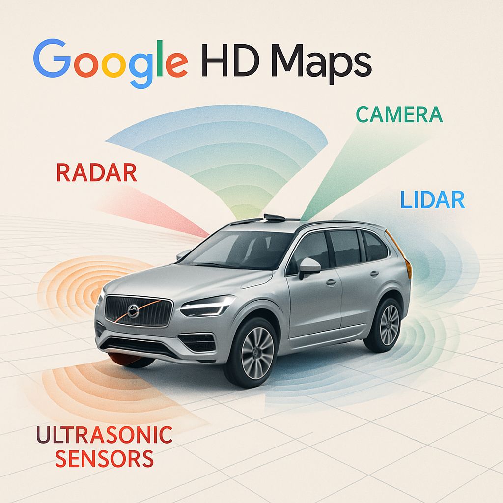 Volvo XC90 HD Maps Integration