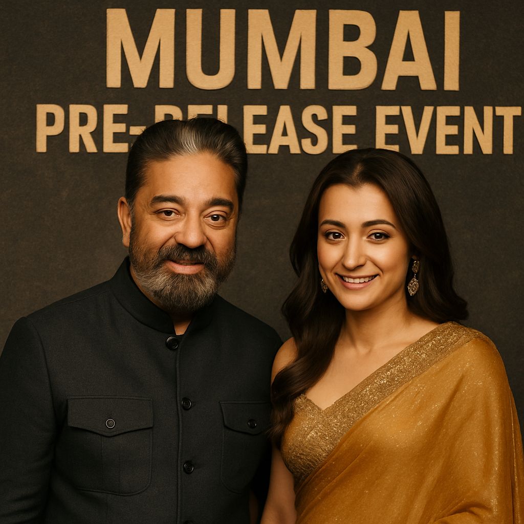 Trisha Krishnan Kamal Haasan Thug Life event