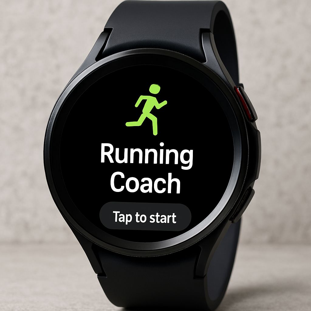Running Coach Samsung Health feature