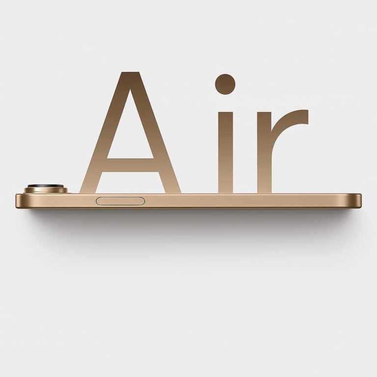 iPhone 17 Air undergoing bend test showcasing ultra-thin durable design before launch