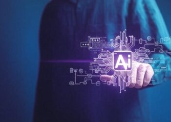 AI Hallucinations Concept: Neural network generating both accurate and false information