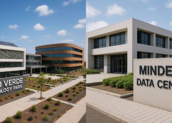 Cabo Verde Technology Park campus in Praia with sustainable design and modern infrastructure