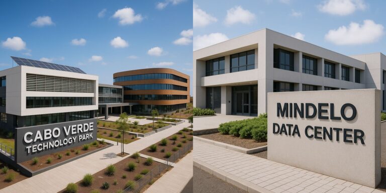 Cabo Verde Technology Park campus in Praia with sustainable design and modern infrastructure