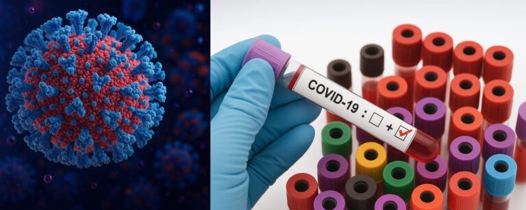 Thane COVID-19 vaccination drive 2025 with healthcare workers and citizens at a local health camp