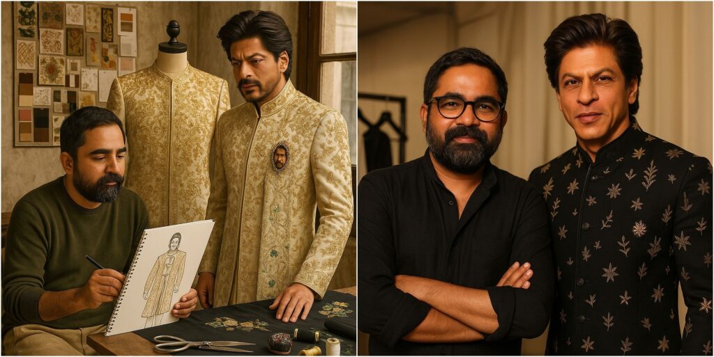 sabyasachi designing shah rukh khan met gala 2025 outfit