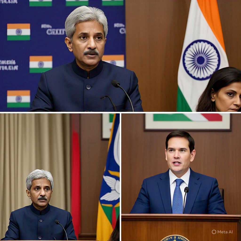 Jaishankar and Marco Rubio discussing Pahalgam Terror Attack diplomatic response