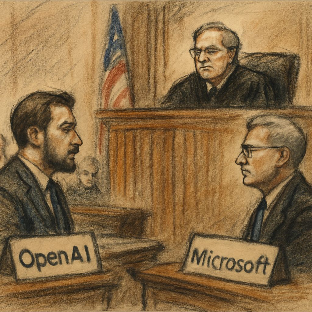 Microsoft and OpenAI legal tension