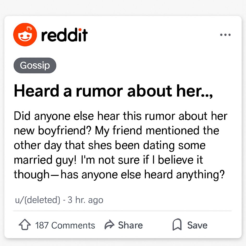 Screenshot of Reddit post discussing Karan Johar face insurance rumour from anonymous gossip forum