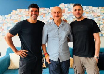 Tanvi The Great Excel Entertainment collaboration – Anupam Kher and Farhan Akhtar announce global release
