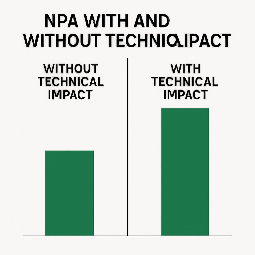 Axis Bank Q1 FY26 NPA spike comparison with technical hit excluded