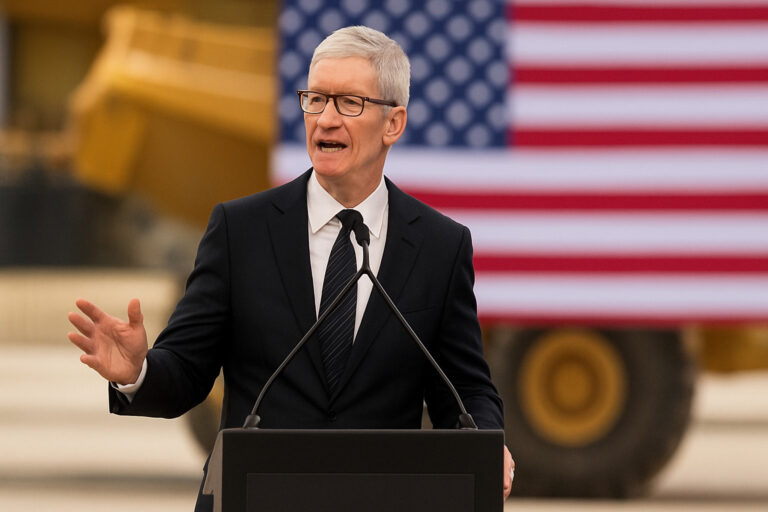 Apple AI Strategy 2025 illustration showing Siri and Apple Intelligence in action on iPhone and Mac