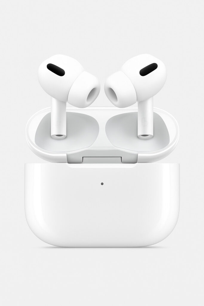 AirPods Pro 2 with USB-C charging case, featuring enhanced audio quality and seamless connectivity.