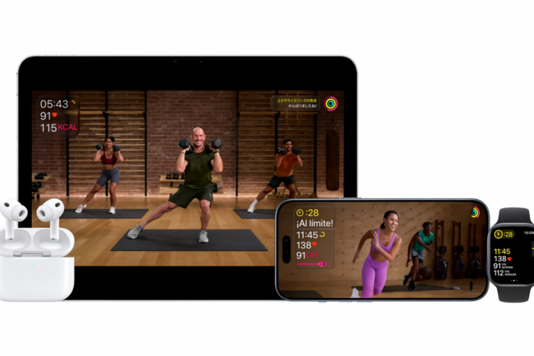 Apple Fitness Plus India features and subscription details with workout previews on Apple devices