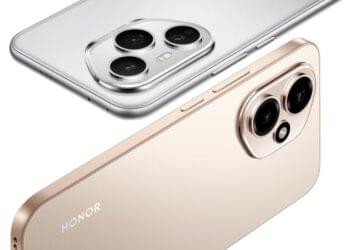 Honor 400 Series smartphone showcasing AI video generation using Google Veo 2, with 6 years of Android updates and futuristic design