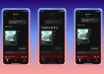 Spotify app icon with chat bubbles and musical notes representing the Spotify Messaging Feature.